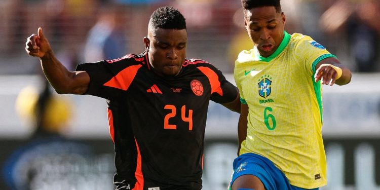 Brasil empató con Colombia y será el rival de Uruguay en cuartos