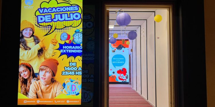 Los juegos infantiles de Enjoy ya son un clásico de las vacaciones de invierno