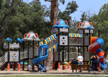 El Parque El Jagüel ofrece juegos al aire libre y es uno de los paseos más elegidos en vacaciones de julio