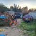 Demolieron una casa que era utilizada para la venta de estupefacientes en Balneario Buenos Aires