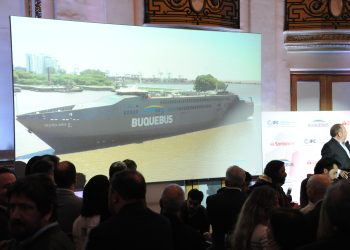 Ruta Colonia-Buenos Aires incorporará al ferry «China Zorrilla» que será eléctrico