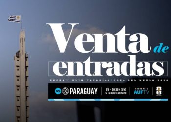 Comenzó la venta para el público de entradas para Uruguay vs Paraguay por Eliminatorias