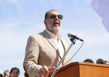 Céspedes en inauguración de monumento a Piria: «Acá estamos los uruguayos de pura cepa»
