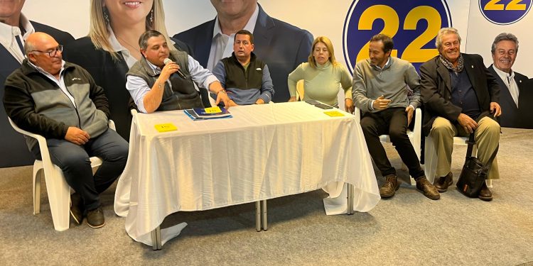 Antía y el equipo de TodosxMaldonado, expusieron las propuestas en seguridad pública del Partido Nacional