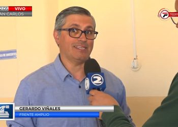 Gerardo Viñales votó y destacó la importancia del apoyo familiar para la actividad política