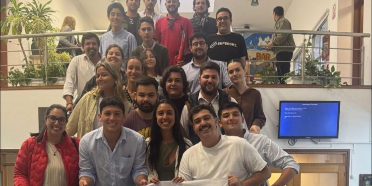 Jóvenes de la coalición se reunieron en la Junta Departamental de Maldonado