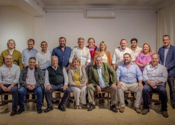 Intendentes de la coalición se reunieron con la fórmula y sus socios