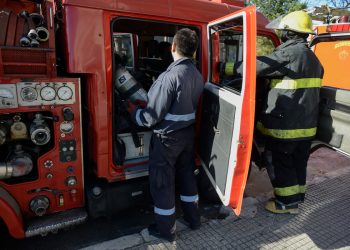 Derrame de petróleo a la altura del Km 70 de Ruta Interbalnearia