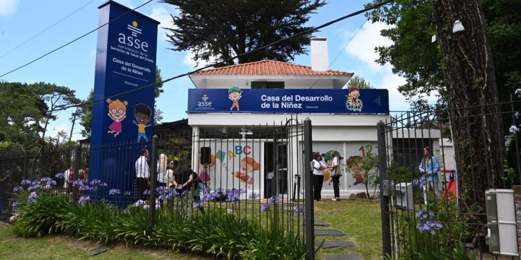 ASSE inauguró la 13ª Casa del Desarrollo de la Niñez en Maldonado