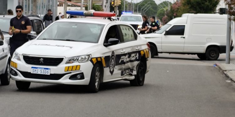 Maldonado: Patrullero que trasladaba a una persona herida fue embestido