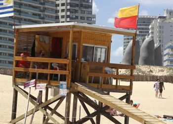 Arrancó la temporada en las playas con gran concurrencia y trabajo intenso para los guardavidas
