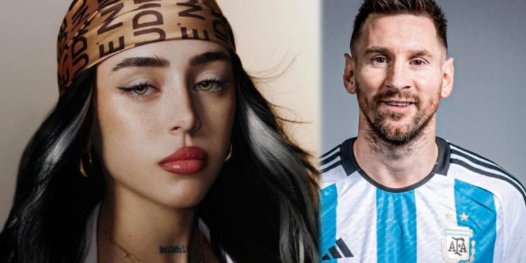 Inesperado encuentro entre Lionel Messi y Nicki Nicole