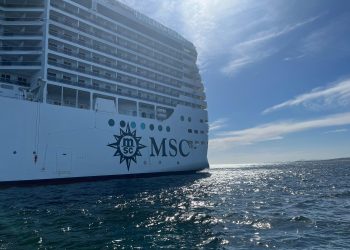 MSC Splendida: crucero fantasía estuvo en Punta del Este