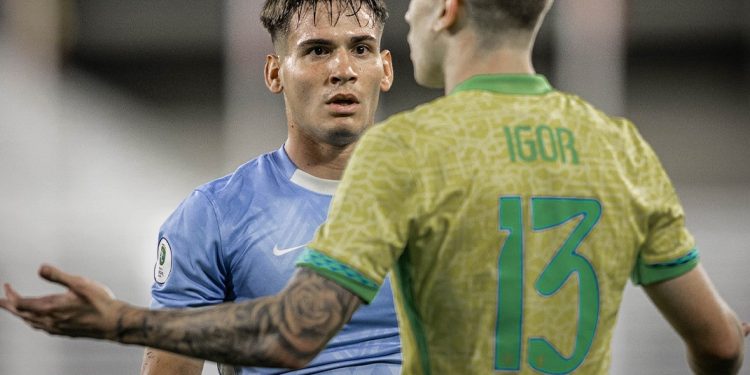 Sudamericano Sub20: Uruguay perdió ante Brasil 1-0