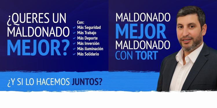 Con el objetivo de construir un Maldonado MEJOR, Tort se lanza al ruedo