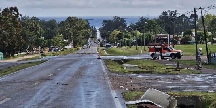Tormenta en Piriápolis provocó daños materiales, evacuaciones y operativo de emergencia