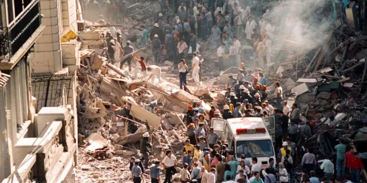 33 años del atentado a la Embajada de Israel en Buenos Aires