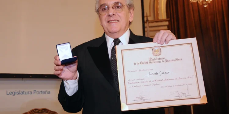Murió Antonio Gasalla