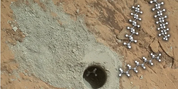 El robot Curiosity de la NASA detectó las moléculas orgánicas más grandes halladas en Marte