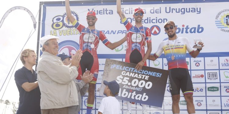 Anderson Maldonado fue el ganador de la penúltima etapa de la vuelta ciclista que llegó al departamento