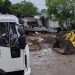 Demolieron vivienda que funcionaba como boca de venta de drogas en Maldonado