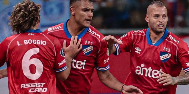 Nacional le ganó 3 a 1 a Bahía por el Grupo H de la Copa Libertadores