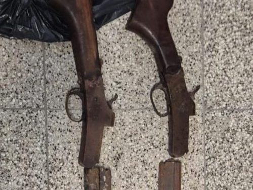 Hallazgo de armas de fuego en la Zona Operacional I