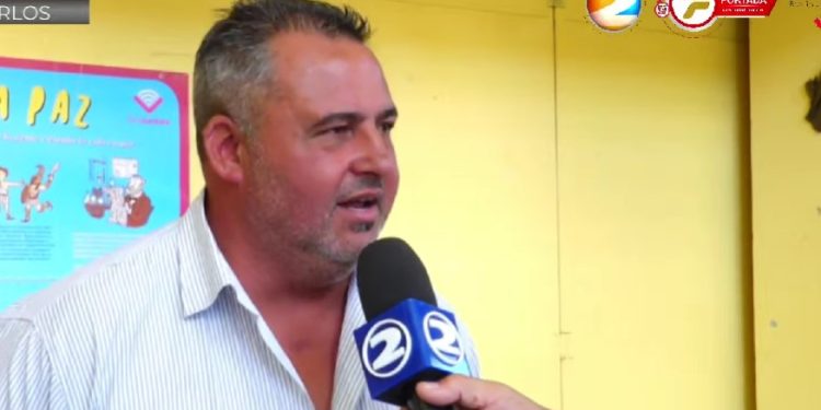 Diego Machado votó con agradecimiento a la militancia