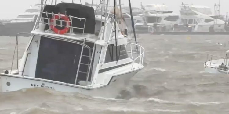 Uno de los tres veleros afectados en el Puerto de Punta del Este no contaba con seguro