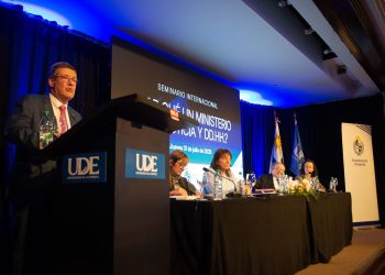 Díaz defendió creación de ministerio de justicia