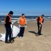 CECOED Maldonado coordina tareas de limpieza en zonas afectadas por hidrocarburos en la costa del departamento