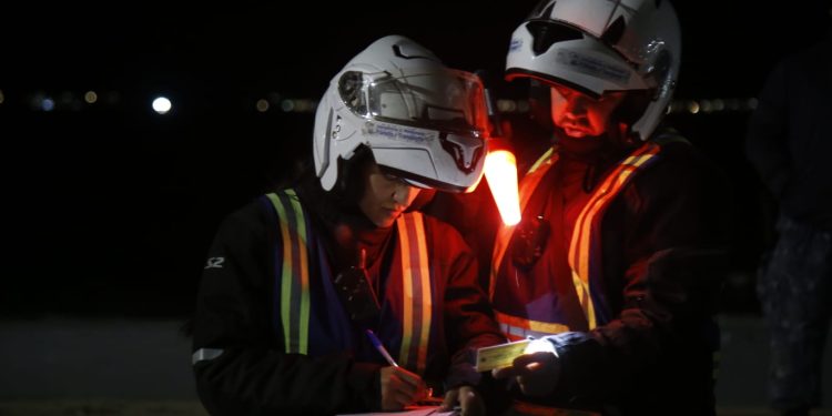 1813 vehículos inspeccionados, 61 retenidos, 139 multas y un accidente con herido; resultados noche de la nostalgia