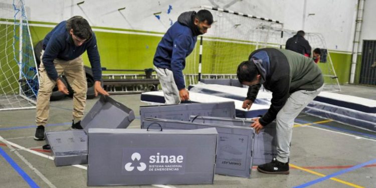 Operativo por alerta roja por frío extremo: más de 2600 personas asistidas en la última jornada