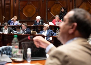 Interpelación por compra de estancia para colonización culminó abruptamente y entre insultos