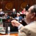 Interpelación por compra de estancia para colonización culminó abruptamente y entre insultos