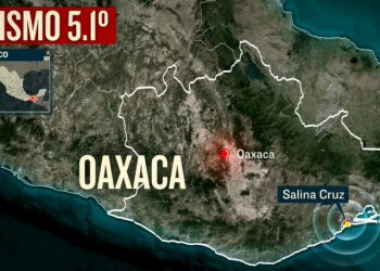 Sismo de magnitud 5,9 sacudió el sur de México