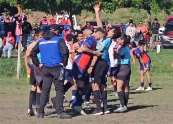 Agresión a árbitro; expectativa por audiencia del lunes en la que agresor será conducido por policía