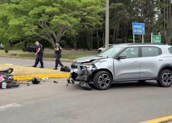 Joven motociclista falleció en siniestro de tránsito en Punta del Este