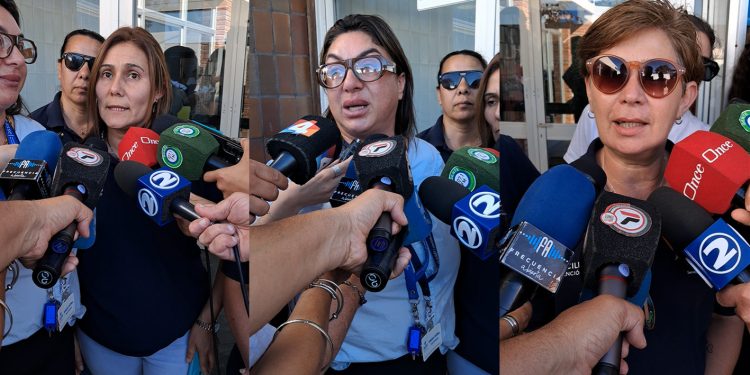 Protesta de facilitadores de ASSE cesados empañó inauguración de hospital, presidente respondió