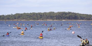 Punta del Este vivió su segunda travesía en Kayak y Paddle surf que unió la isla con playa deportiva