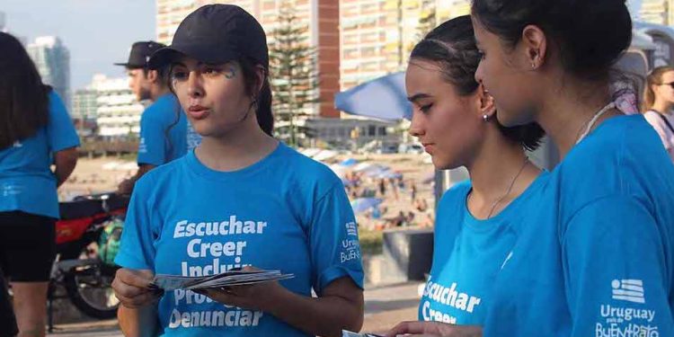 Maldonado se suma a la campaña “Uruguay País de Buen Trato” con actividades de sensibilización