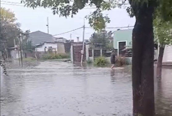 Intensas lluvias provocan inundaciones en San Carlos