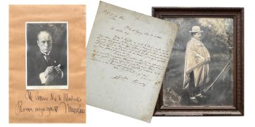 Subastan libro autografiado por Mussolini, condecoraciones nazis, divisas del Partido Nacional y cartas de Rivera, Idiarte Borda y Lecor