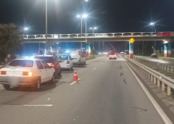 Choque en cadena en la Interbalnearia: cuatro vehículos involucrados y dos mujeres lesionadas