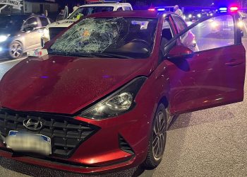 Grave siniestro en Ruta Interbalnearia peatón fue embestido y permanece internado