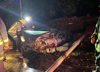 Tragedia en la madrugada: un muerto en violento siniestro de tránsito en Maldonado