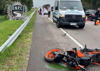 Tragedia en Ruta 9: joven motociclista fallece en solitario en una zona rural de Rocha