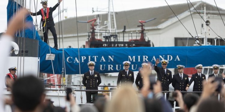 Capitán Miranda inició su 36 viaje de instrucción
