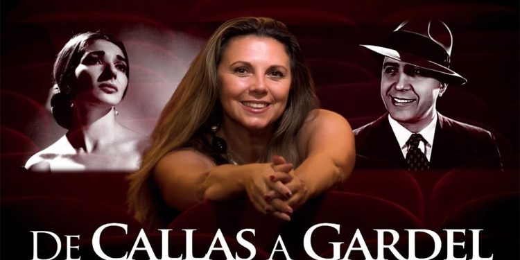 Callas y Gardel en un mismo espectáculo