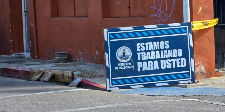 Maldonado en obra: avanzan mejoras en veredas y proyectan intervenciones en toda la ciudad